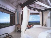 Bedroom Interior of Villa in Barbados