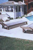 Poolside View of Villa in Barbados